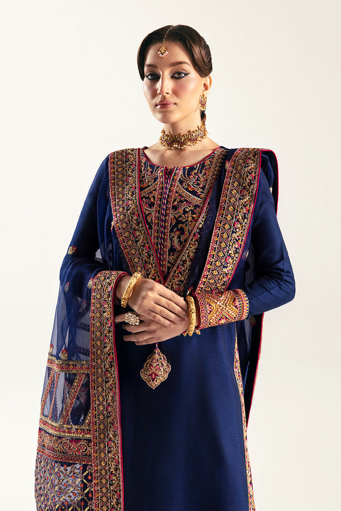 Bridal mehndi dress | Wedding Mehndi Dress | Woman Formal Dress | Woman blue designer dress