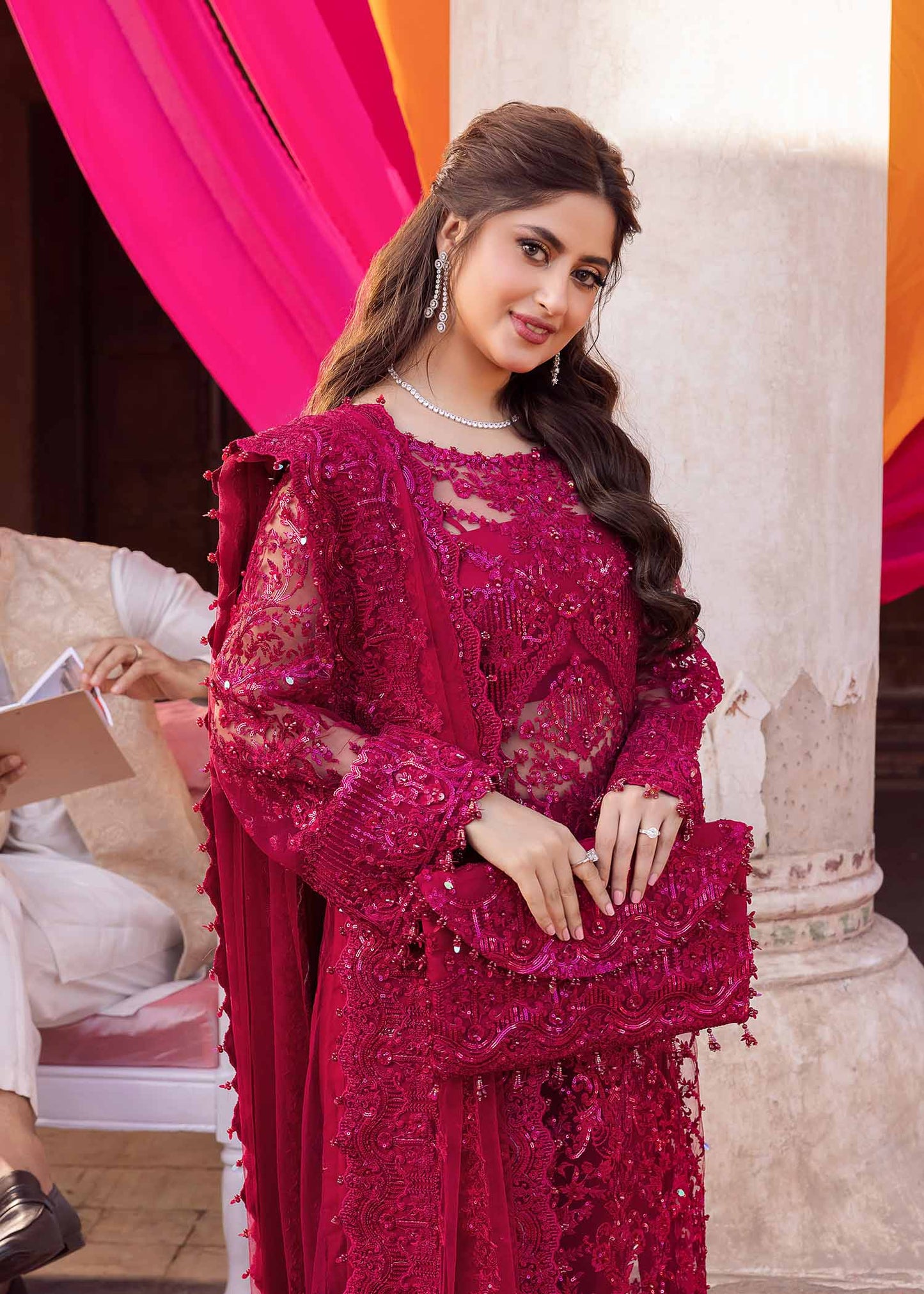 Pakistani Woman Wedding Dress , Indian Woman Party Wear , Woman Wedding Formal Dress