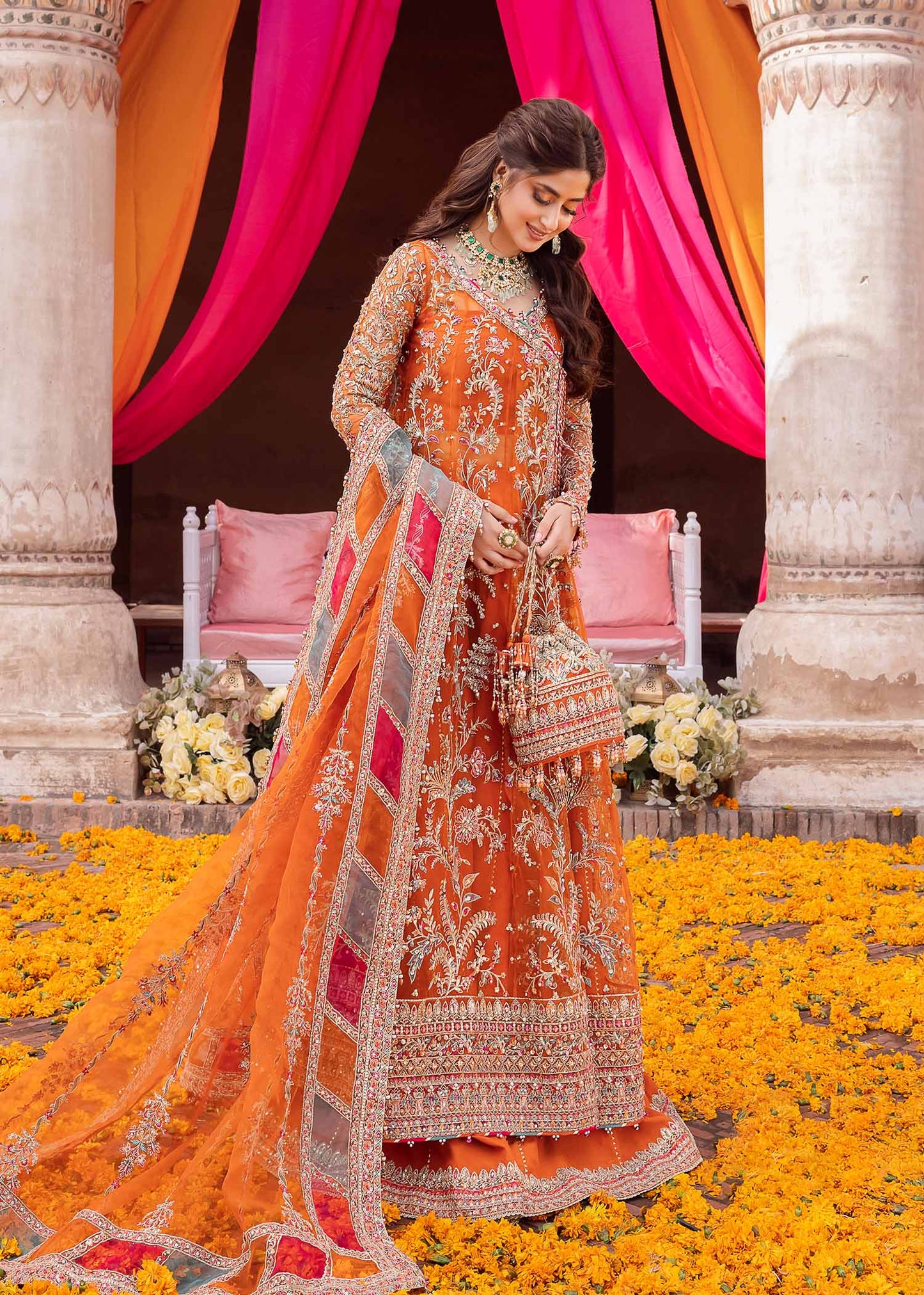 Pakistani Woman Wedding Dress , Indian Woman Party Wear , Woman Wedding Formal Dress