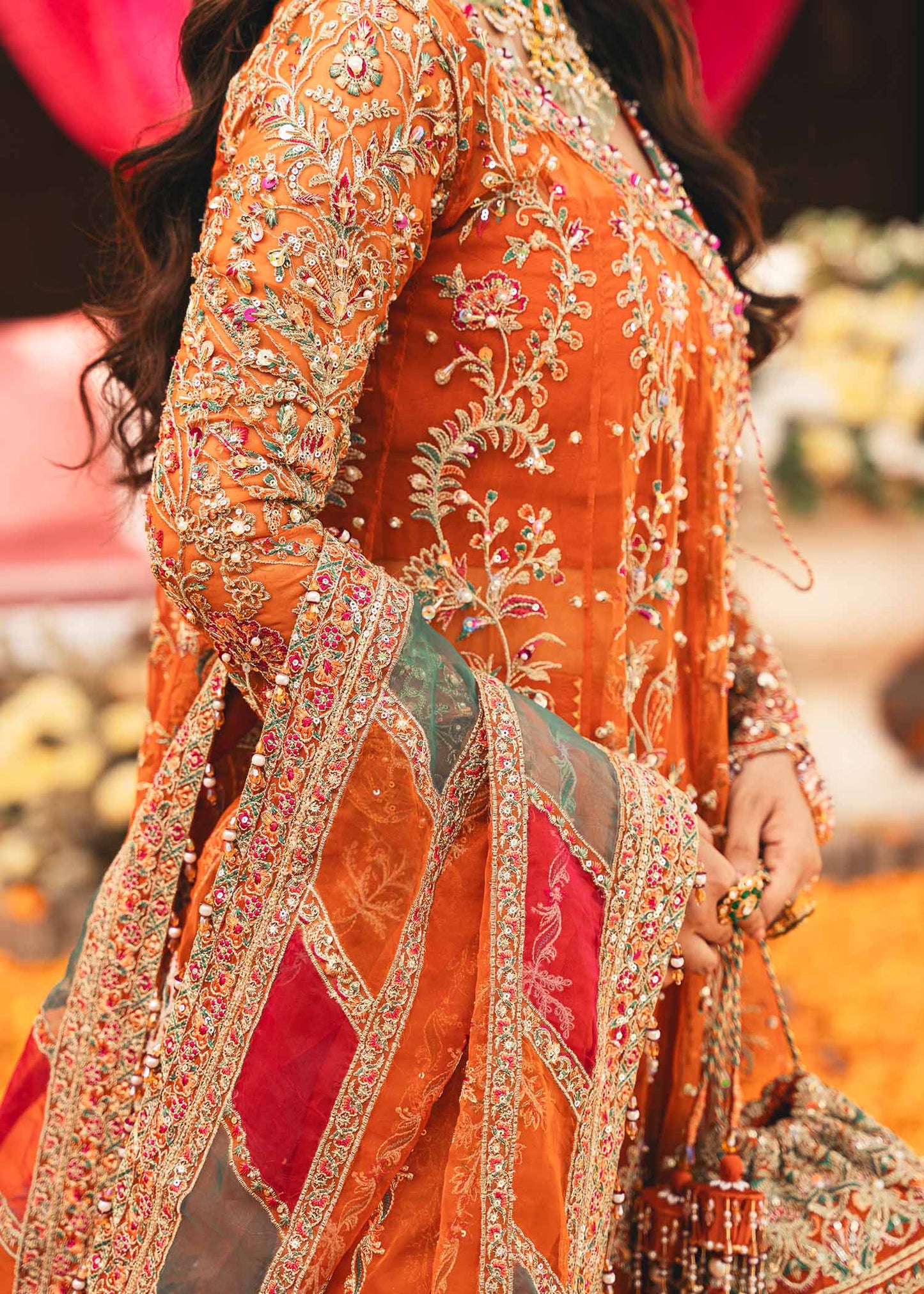 Pakistani Woman Wedding Dress , Indian Woman Party Wear , Woman Wedding Formal Dress