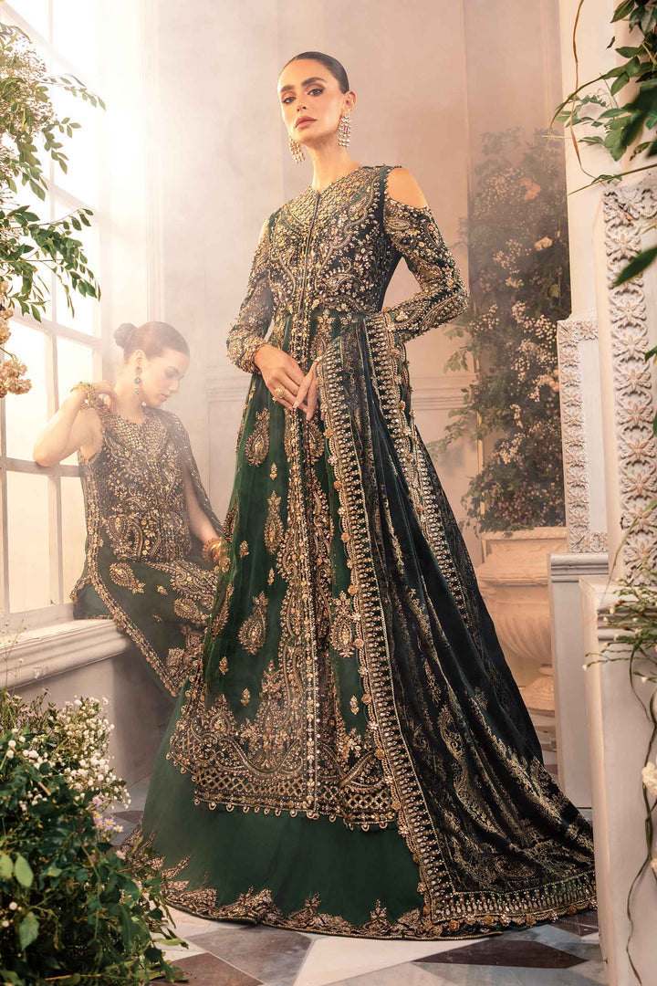 3 Piece Maria B Embroidered Organza Suit | BD-2904