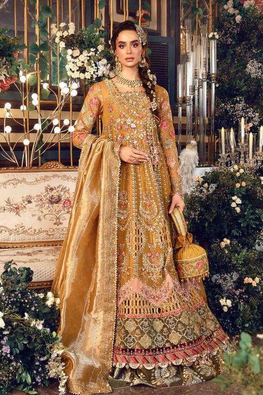 3 Piece Stitched Embroidered Organza Suit | BD-2907