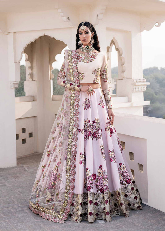 Woman Bridal Embroidered  Lehenga