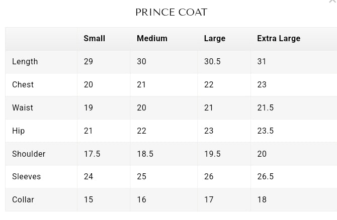 Prince Coat 35 (3 Piece)