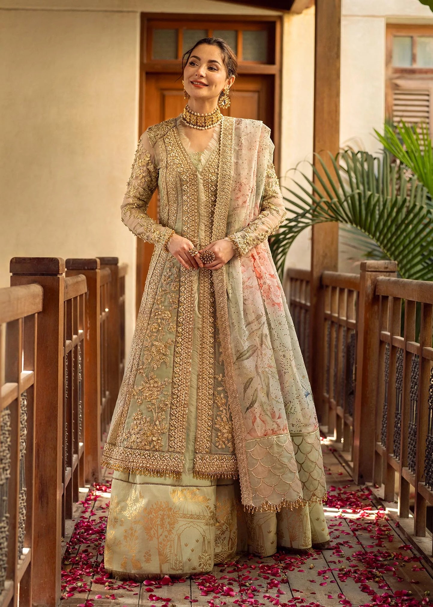 Pakistani Bridal dress , Pakistani wedding Garara , Pakistani mehndi dress , Pakistani lehenga choli , Indian wedding dress , Indian lehenga choli